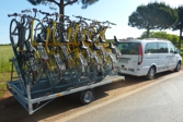 Taxi Piran - Trailer for 20 bicycles, a carrier for 4 bikes